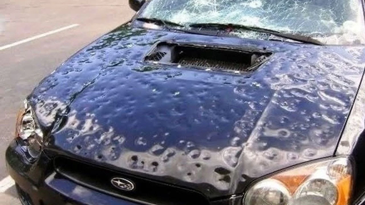 What Size of Hail Can Damage Your Car